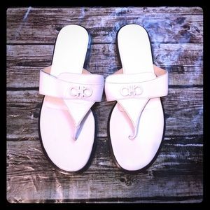 Salvatore Ferragamo Leather Flip Flop